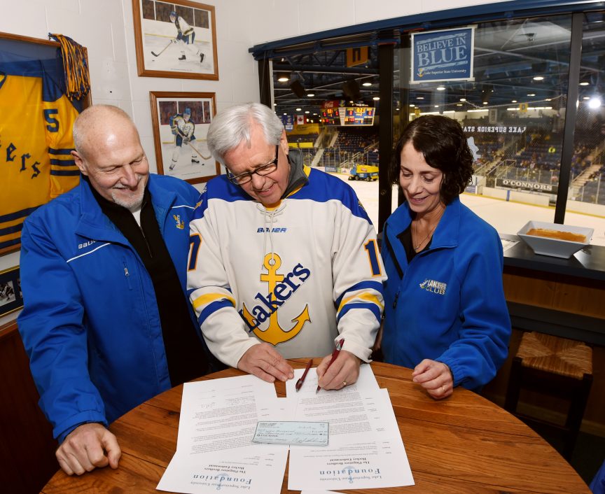 Pignatore Hockey Scholarship Signing by Peter Mitchell