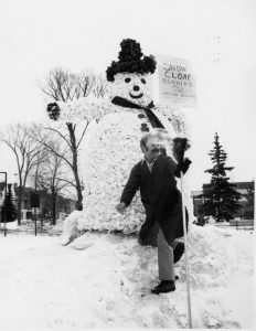 1982 Snow Clone Snowman Burning