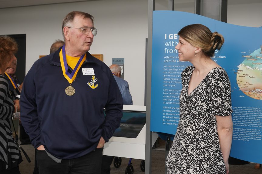 Alex Bozymowski '75 and Makenzie Jacobson