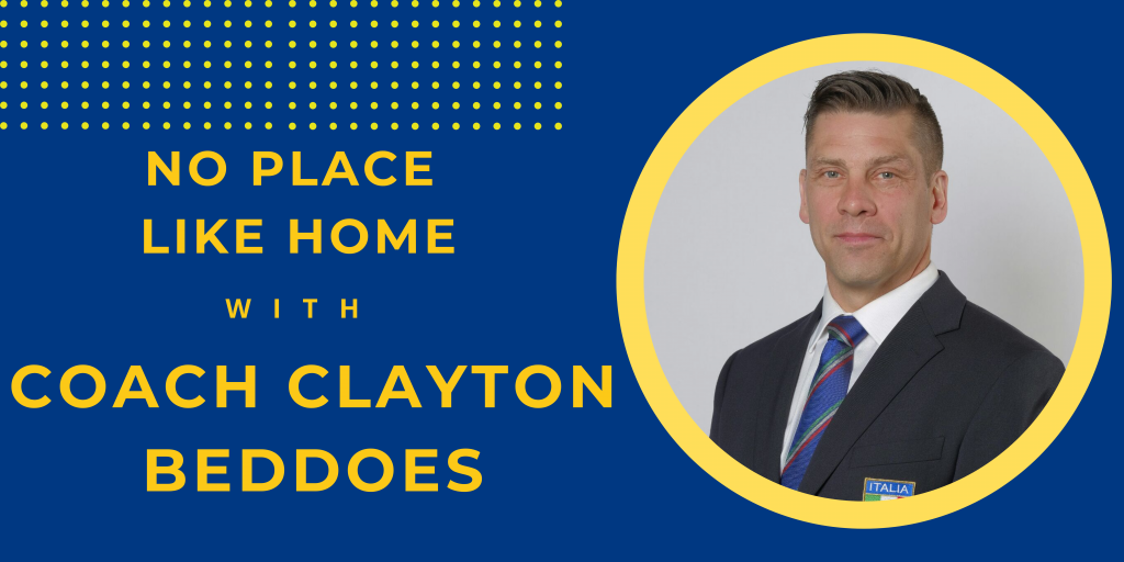 There’s No Place Like Home for Coach Clayton Beddoes '94 Laker Log