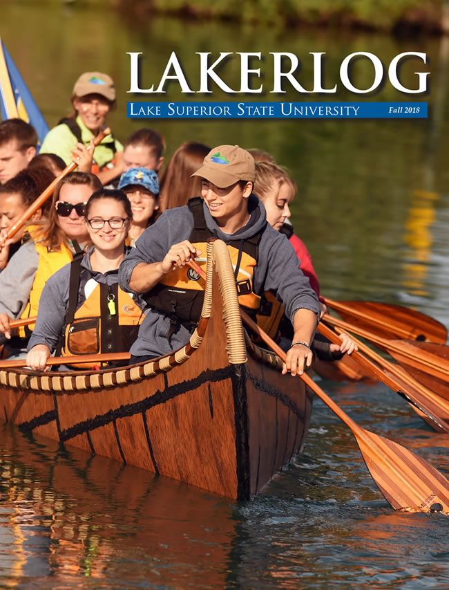Fall 2018 Laker Log Cover